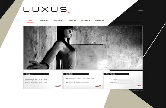 Websites: Luxus Mobiliário